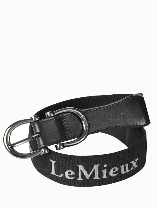 LeMieux Elasticated Belt Black