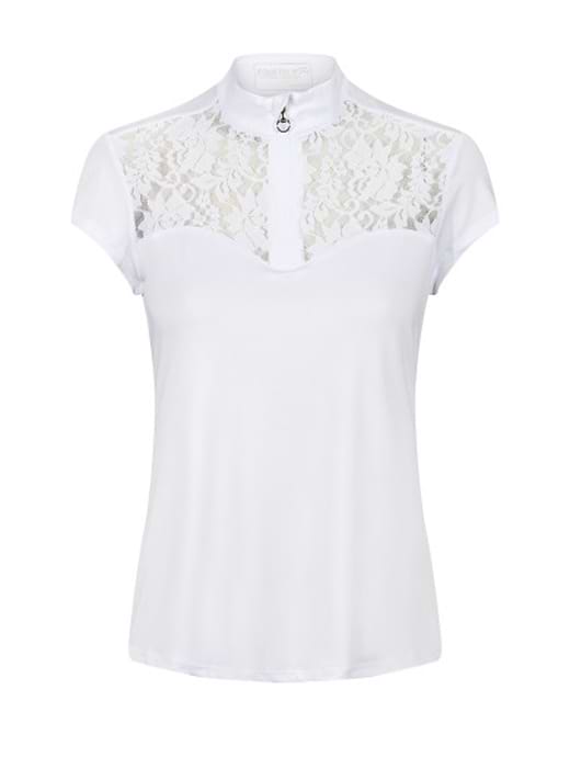 Chemise équitation Jeunesse Equetech 1/4 Zip, Gris, Taille 14, Neuve