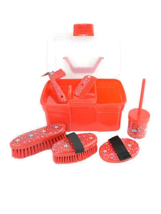 Lincoln Star Grooming Kit Red 