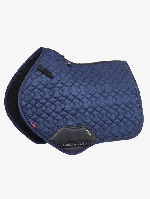 LeMieux Crystal Suede Close Contact Pad Navy