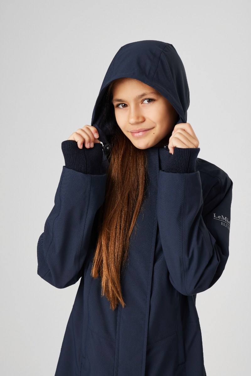 LeMieux Pro Waterproof Coat Navy Griggs Equestrian
