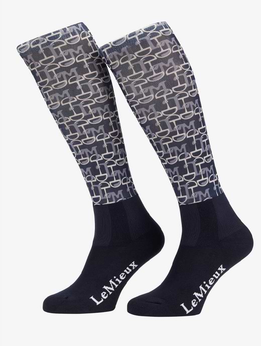 LeMieux Footsie Socks Florence Navy -Adult
