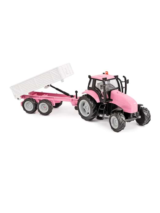Kids Globe Tractor with Trailer (Light and Sound)