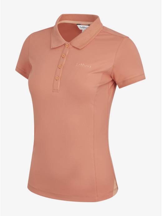 LeMieux Classique Polo Shirt Apricot