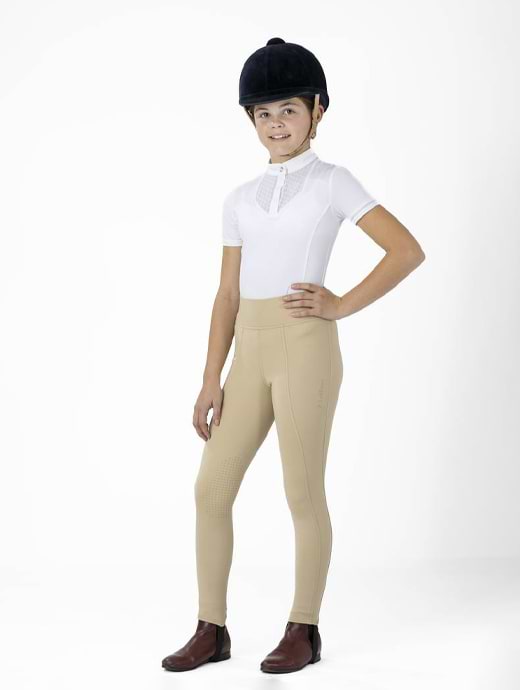 LeMieux Young Rider Pull On Breech Beige