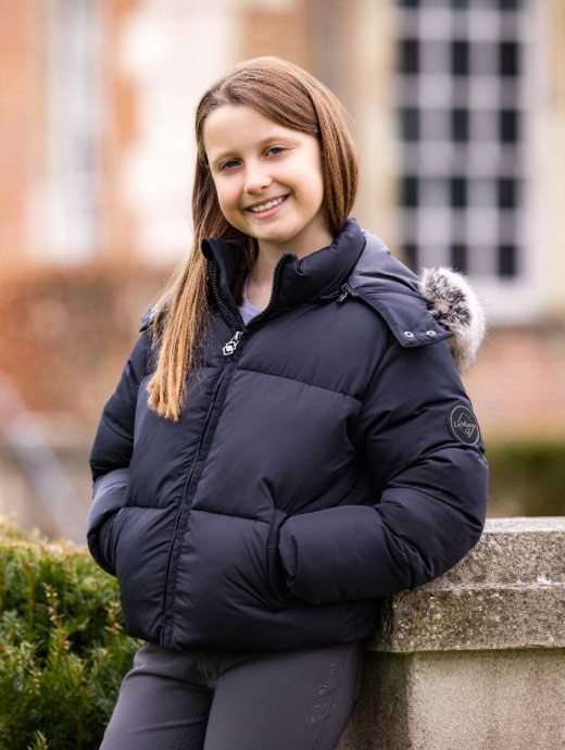 LeMieux Young Rider Gia Puffer Jacket Navy