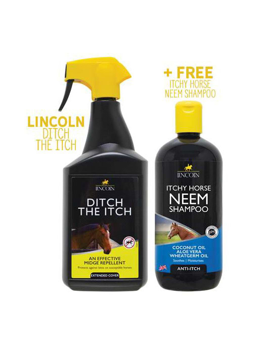 Lincoln Ditch the Itch & Neem Shampoo Bundle