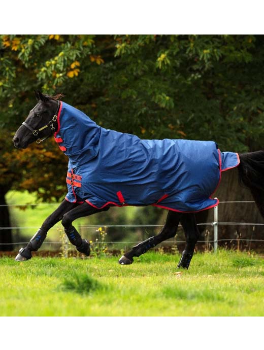 Horseware Mio All-in-One Turnout Heavy Dk Blue/Dk Blue Red