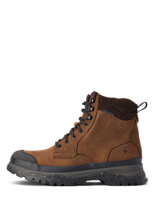 Ariat Men s Moresby Waterproof Boot Oily Distressed Brown Griggs