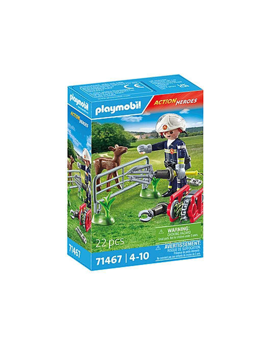 Playmobil 71467 Firefighter Animal Rescue