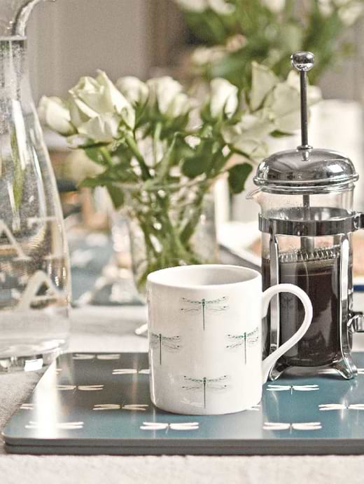 Sophie Allport Dragonfly Set of Four Placemats Griggs Equestrian