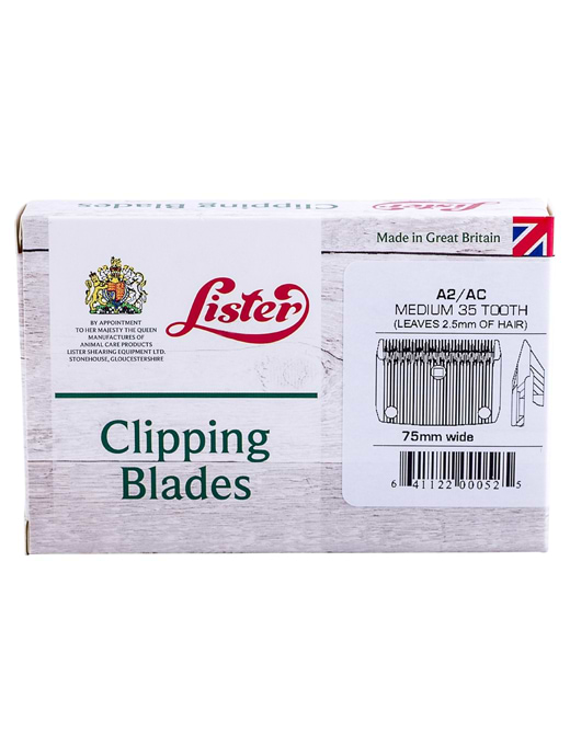 Lister Medium Clipper Blades A2