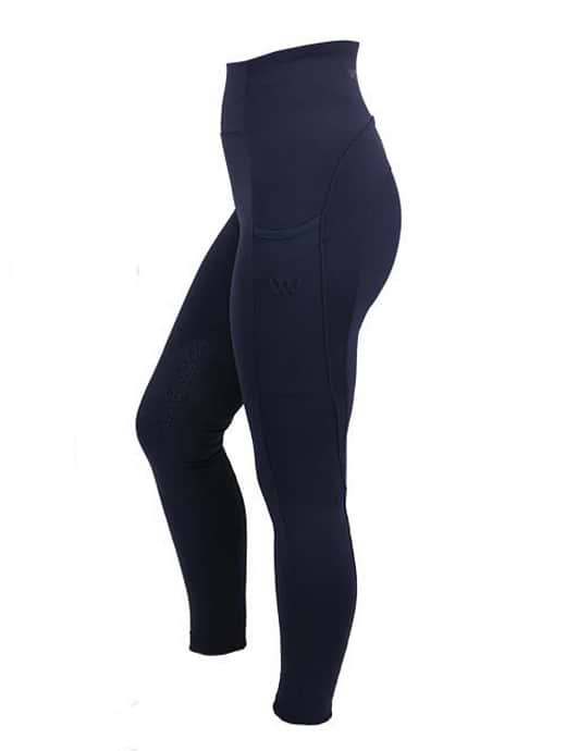 Woof Wear Riding Tights Full Seat - Navy