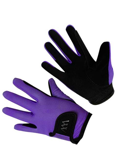 Woof Wear Young Riders Pro Glove Ultra Violet