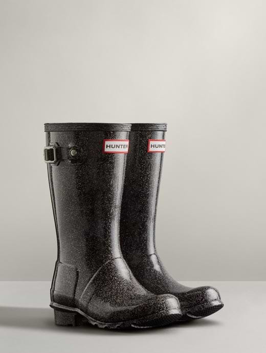 Hunter Original Kids Starcloud Boots Black Multi Griggs