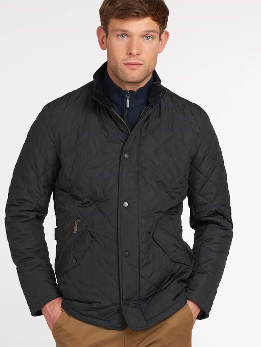 Barbour Men's Chelsea Sportsquilt Jacket Navy