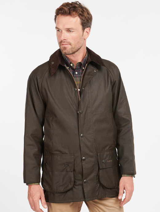 Barbour Men s Classic Beaufort Wax Jacket Olive