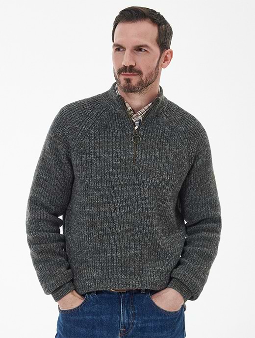 Side zip sweater men's new arrivals