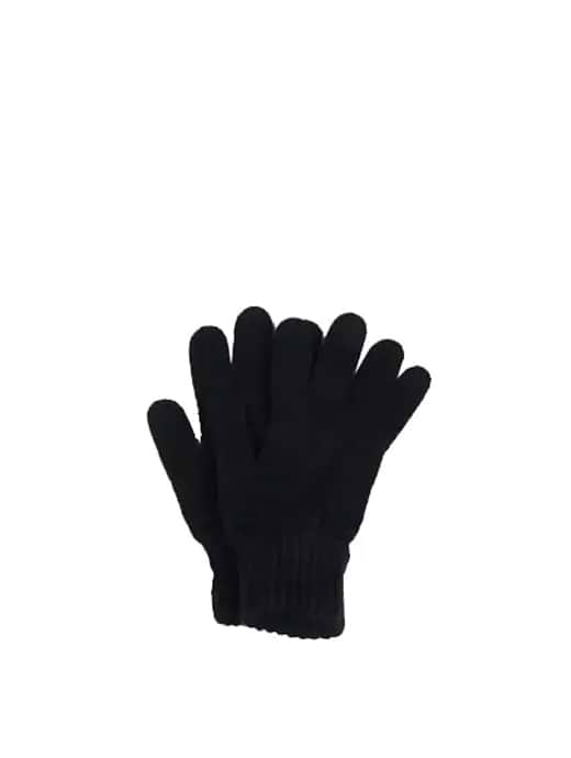 Barbour Lambswool Gloves Black
