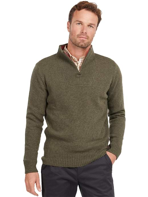 Barbour mens discount wool jumpers