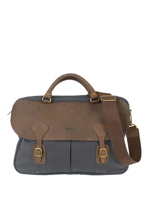 Barbour wax hotsell leather briefcase