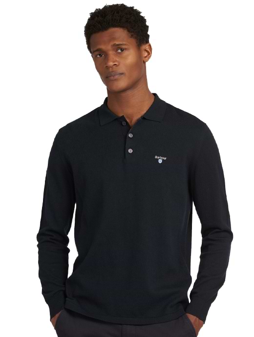 Mens barbour long sleeve polo hotsell