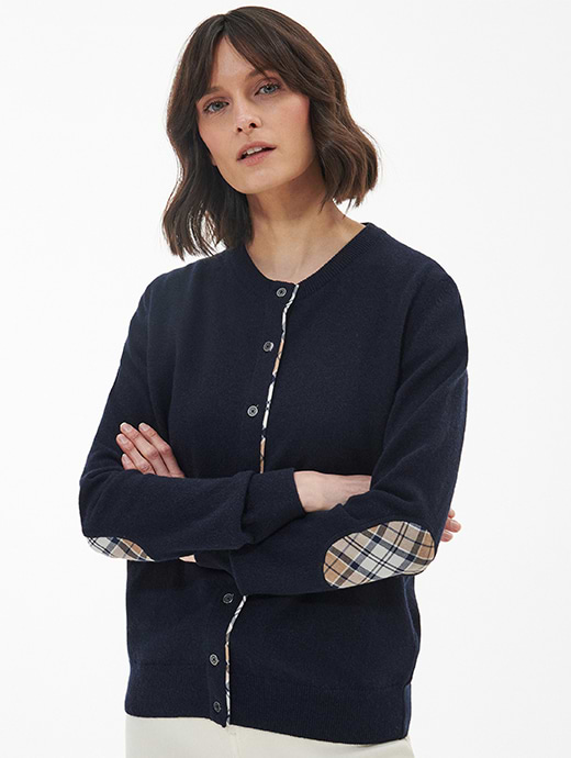 Barbour top cardigan womens