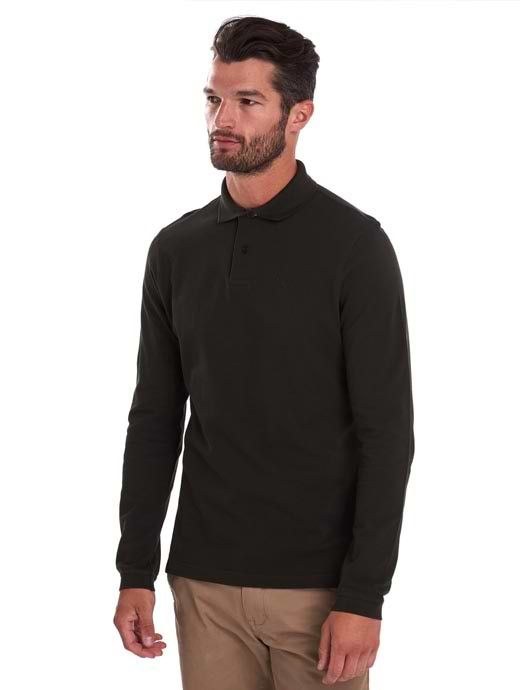 Long sleeve 2025 sports polo
