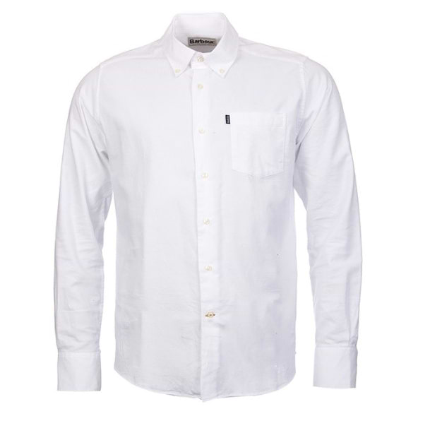 Barbour Stanley Tailored Fit Shirt White 