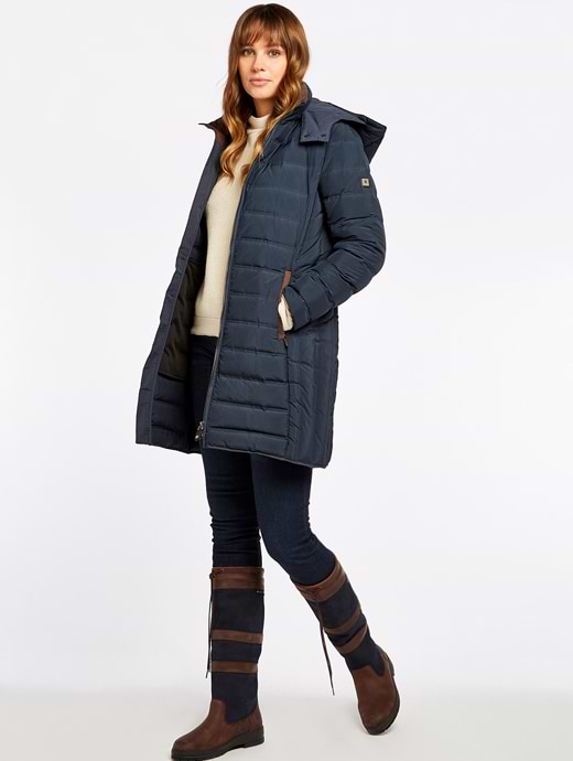 Dubarry Ballybrophy Quilted Jacket Navy