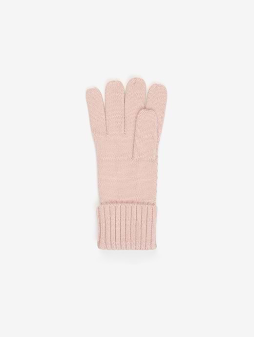 Barbour Women's Alnwick Knitted Gloves Rose Pink