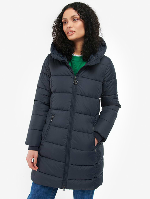 Barbour Women's Avondale Quilt Dark Navy