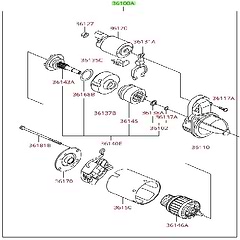 Motor de Partida Accent RB Diesel 1.6 2014-2021 Original