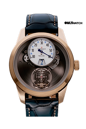 ラグジュアリーSwissmade トゥールビヨンTiefenmesser ブロンズ、ブラック、ライトベージュ、ライトグレー・ブルーの腕時計。