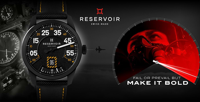 See RESERVOIR aviator watches luxury mechanical timepieces