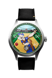 Popeye in Blackish-blue, Light Grey and Olive Green Cricket Comics