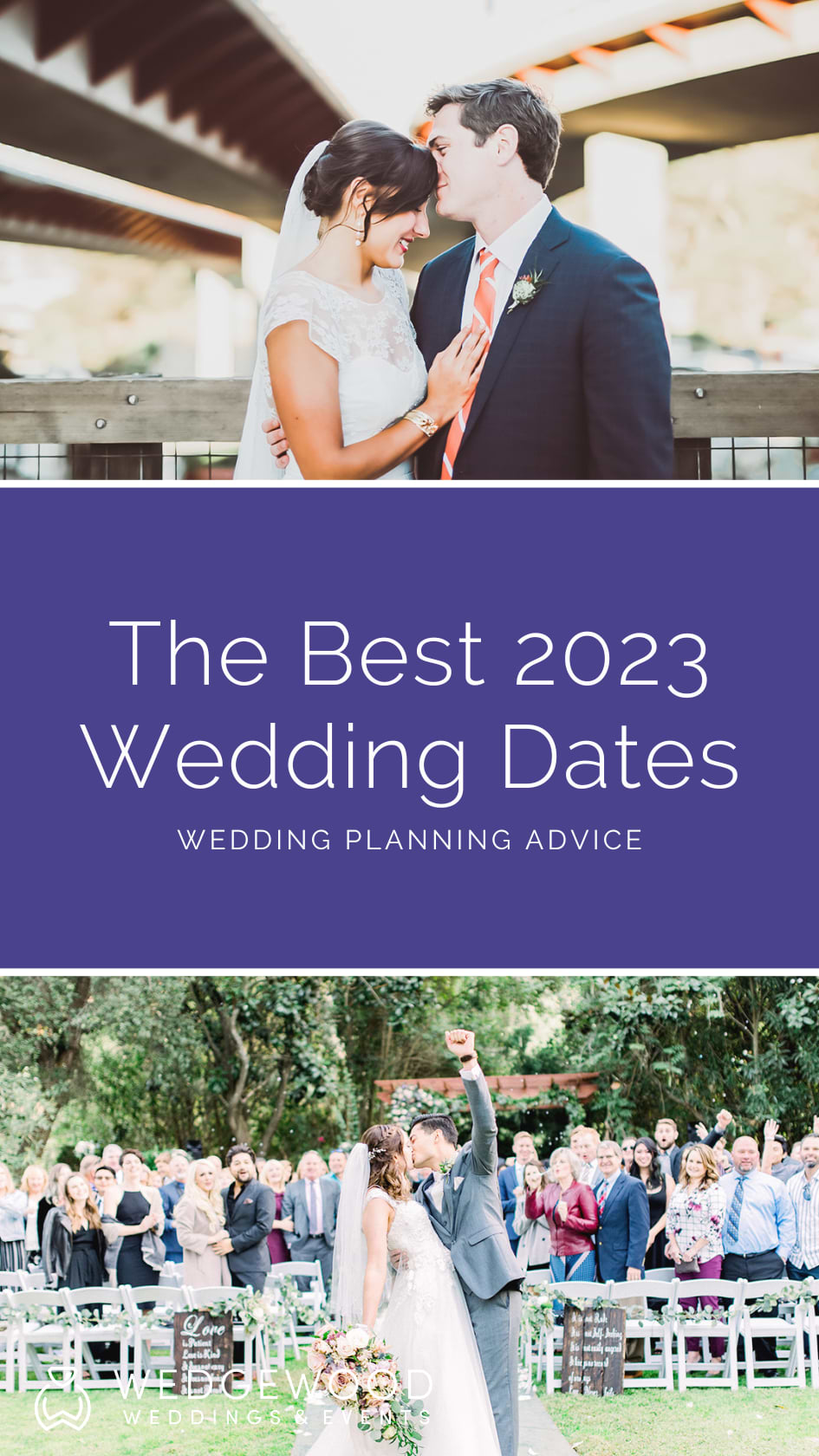 Your wedding is more important than the date. In fact, we are firm believers that there are no “bad days” to get married! Your guests are much more likely to remember the gorgeous venue and fabulous ceremony than the date you choose. So have fun picking your wedding date! We’re here to help by showing you the very best wedding dates in 2023 so you and your fiancé are sure to find the ideal date to say, “I do.”