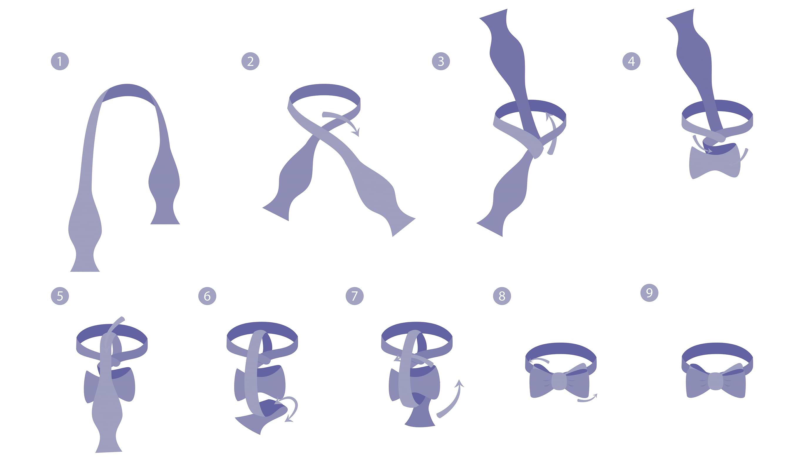 Bow Tie Instructions - How to tie a wedding bow tie