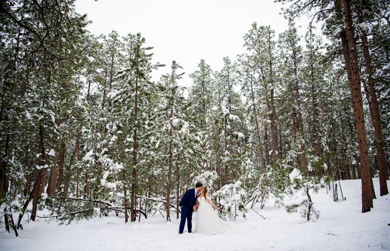Winter Wedding Love - Colorado Wedding Venues