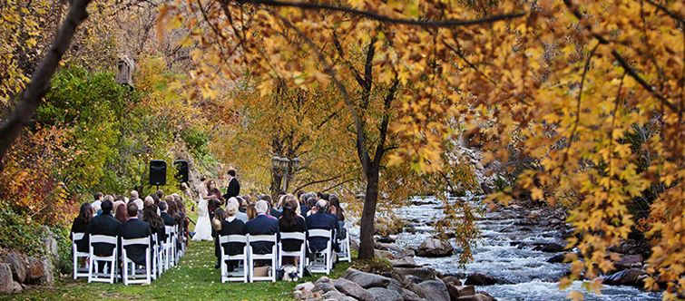 Fall wedding at Boulder Creek by Wedgewood WeddingsWedding