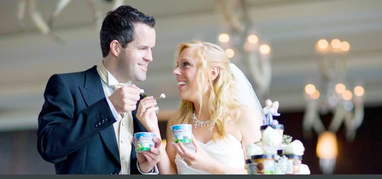 Ben and Jerrys wedding ideas if you love ice cream...