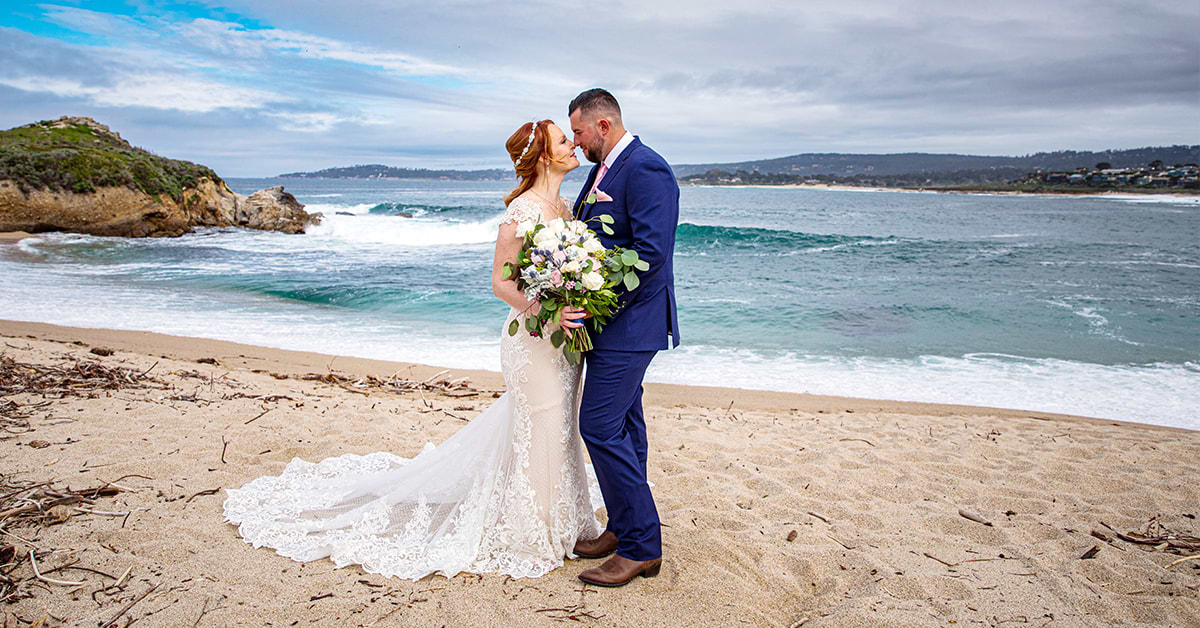 Carmel Fields: Beach Wedding in Central California
