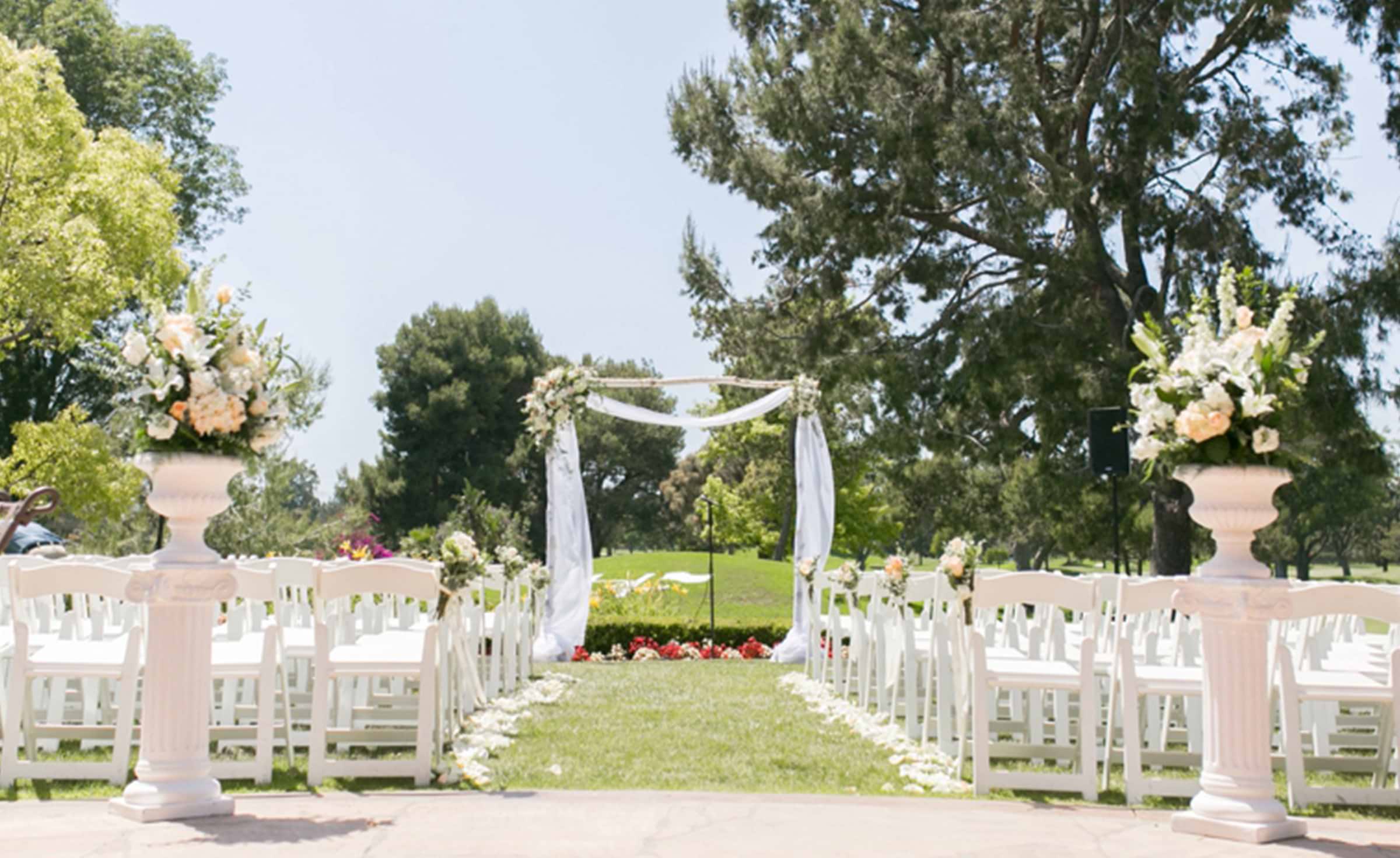 Ceremony Site - Rio Hondo - Downey, California - Los Angeles County - Wedgewood Weddings