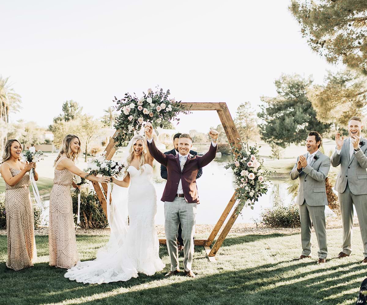 Lakeside Wedding at Ocotillo Oasis in Chandler, AZ