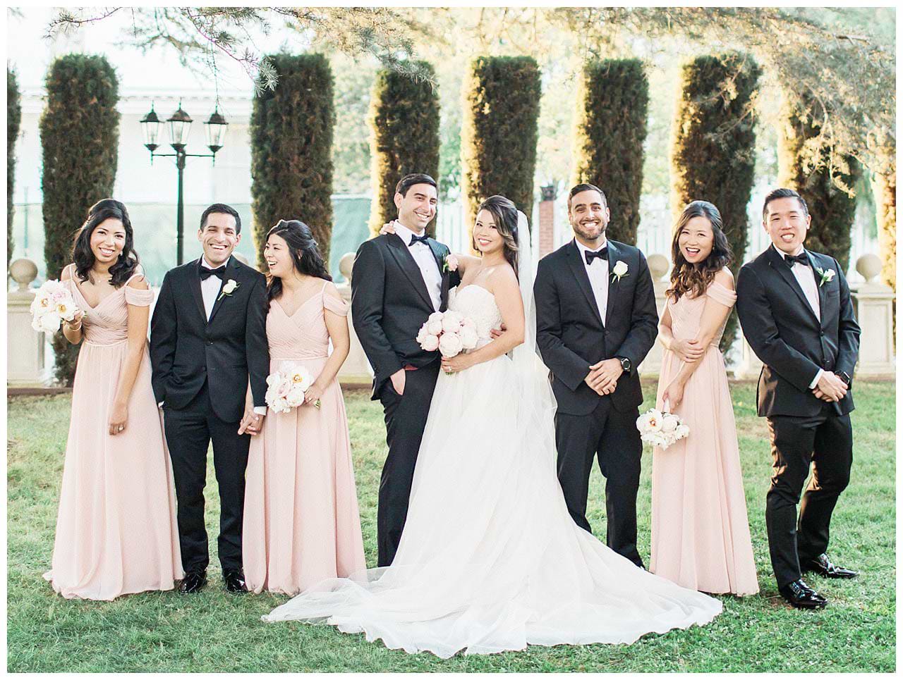 David & Wynne's Beautiful Bridal Party at Jefferson St Mansion