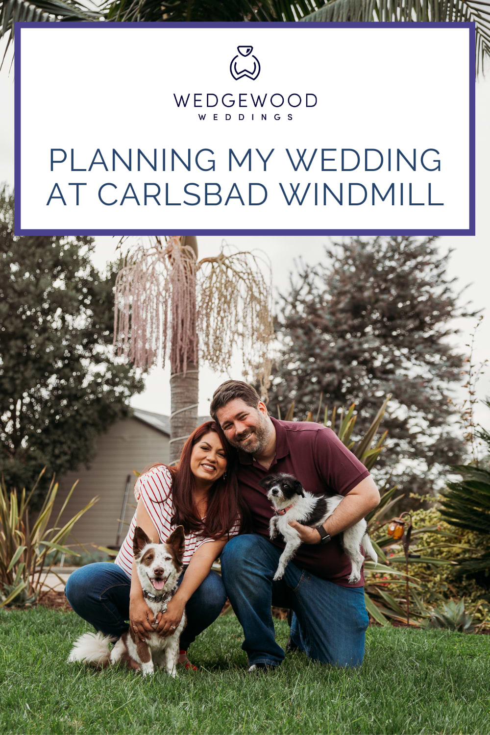 Meet the Andersons! Tania and Kirk's relationship is the definition of "opposites attract", and they are honestly the sweetest couple you'll ever meet. This is the story of how they came to choose their wedding venue, the Carlsbad Windmill by Wedgewood Weddings. With bold contemporary styling, decades of history, and a trendy food hall on the premises, the Carlsbad Windmill is the perfect choice for couples like The Andersons who are looking for a mixture of California eclectic and modern style. Tania and Kirk are now set to get married in 2022. Read along to learn more about their venue shopping and wedding planning journey!