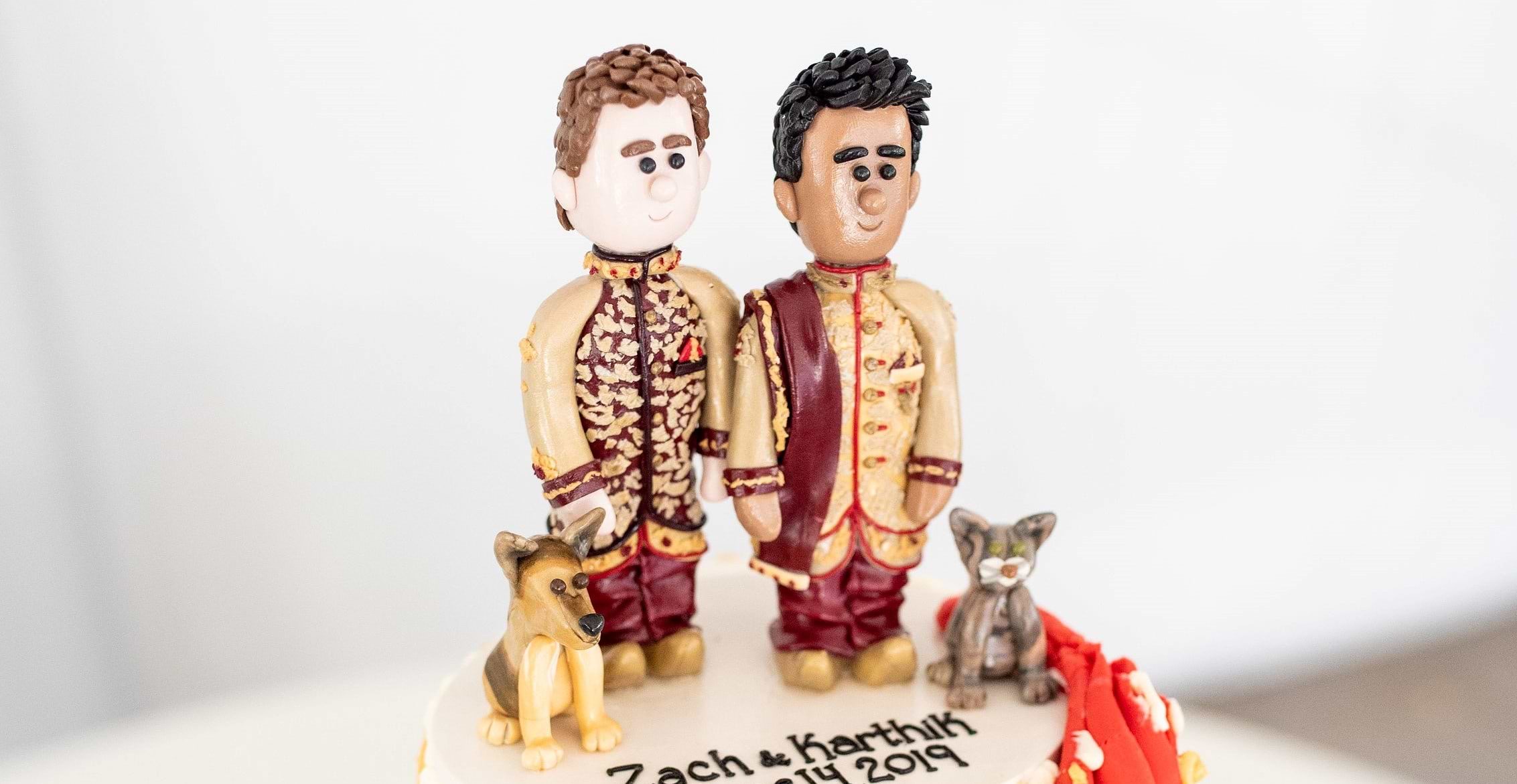 Creative Cake Toppers add a personal touch in a cute and subtle way