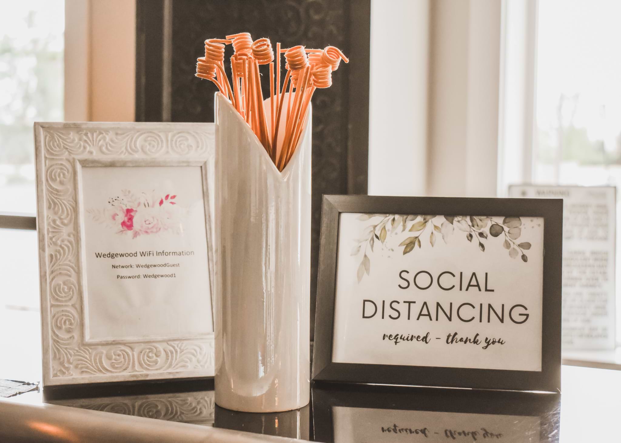 Wedding Safety With Social Distancing at Wedgewood Weddings
