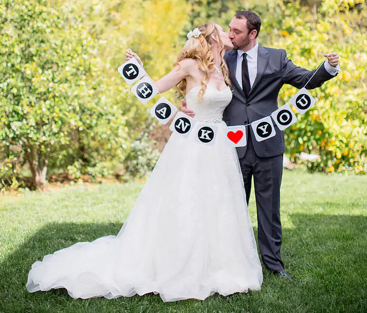 Thank You From Julie and Vince - Sequoia Mansion by Wedgewood Weddings