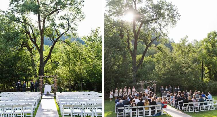 Wedgewood Weddings Boulder Creek Michael Ceremony